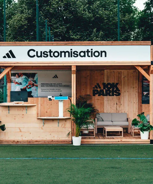 Stand Adidas - 10km de Paris 2023